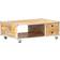 vidaXL Solid Coarse Mango Wood Coffee Table 59x89cm