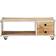 vidaXL Solid Coarse Mango Wood Soffbord 59x89cm