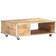 vidaXL Solid Coarse Mango Wood Coffee Table 59x89cm