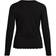 Object Ribbed Long Sleeved Top - Black