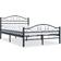 vidaXL Steel 85cm Sengeramme 200x200cm