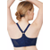 Glamorise Front Close T-Back WonderWire Bra - Blue