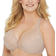 Glamorise Front Close T-Back WonderWire Bra - Cafe