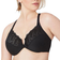 Glamorise Front Close T-Back WonderWire Bra - Black