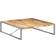 vidaXL Wood Soffbord 140x140cm