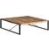 vidaXL Wood Soffbord 140x140cm