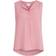 Vila Lucy Split Neck Top - Wild Rose