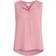 Vila Top Col En V Sans - Rose