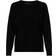 Only Solid Colored Knitted Pullover - Black