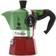 Bialetti La Mokina Italia Tricolore Caffettiera 1-2