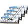 G.Skill Trident Z Royal F4-3600C16Q-64GTESC módulo de memoria 64 GB 4 x 16 GB DDR4 3600 MHz