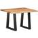 vidaXL Tree Edges Coffee Table 60x60cm