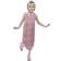 Smiffys Girls 20's Pink Flapper Costume