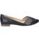 Hush Puppies Marley Ballerina Leder Slip On Shoenen - Zwart