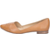Hush Puppies Marley Ballerina Leder Slip On Shoenen - Bruin