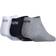 Puma Sneaker Plain Socks 3-pack - Grey/White/Black