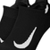 Nike Multiplier No-Show Running Socks 2-pack Men - Black/White