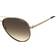 Polaroid PLD 6069/S/X Gold Aviator Sunglasses Women