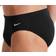 Nike Solid Swimming Briefs - Black/Black/White