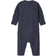 Name It Wrilla Wool Ls Knit Suit - Blue