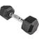 Olive Rubber Hex Dumbbell 2x5kg