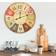 vidaXL Vintage Multicolored Wall Clock 60cm