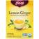 Yogi Lemon Ginger 36g 16pcs