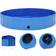 vidaXL Foldable Dog Swimming Pool Blue 63'x11.8' PVC