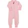 Geggamoja Two Way Zip-pyjamas - Classic Pink/White (115144)