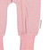 Geggamoja Two Way Zip-pyjamas - Classic Pink/White (115144)