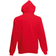 Fruit of the Loom Zip Through Hooded Sweatshirt - Red