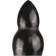 All Black Flame Dildo 23x8cm