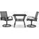 vidaXL 3060281 Essgruppe, 1 Tisch einschl. 2 Stühle