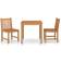 vidaXL 3059921 Set da pranzo per patio, 1 Tavolo incluso 2 Sedie