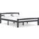 vidaXL Solid Pine 66cm Sengeramme 140x200cm