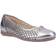 Hush Puppies Leah Slip-On - Pewter