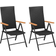 vidaXL 3060076 Matgrupp, 1 Bord inkl. 2 Stolar
