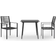 vidaXL 3060255 Essgruppe, 1 Tisch einschl. 2 Stühle