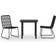 vidaXL 3060249 Matgrupp, 1 Bord inkl. 2 Stolar