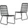 vidaXL 3060249 Matgrupp, 1 Bord inkl. 2 Stolar