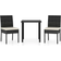 vidaXL 3065699 Matgrupp, 1 Bord inkl. 2 Stolar