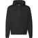 Fruit of the Loom Zip Through Hooded Sweatshirt - Black