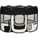 vidaXL Box Per Cani Pieghevole Con Borsa Trasporto Rosa 110x110x58 cm