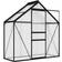 vidaXL 312056 1.33m² Aluminum Polycarbonate