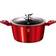 Berlinger Haus Burgundy Metallic Line con coperchio 8 L 30 cm