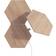 Nanoleaf Wood Expansion 3-pack Vægplafond 21cm 3stk