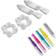 SES Creative Fashion Glitter Scrunchies