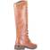 Hush Puppies Rudy Lace Up Long Leather Boot - Bruin
