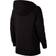 NIKE Funnel-Neck Fleece Pullover Hoodie - Black/White