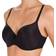 Conturelle by Felina Silhouette Underwire Spacer Bra - Black